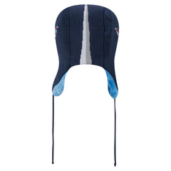 Tennessee Titans New Era Helmet Head Trapper Knit Hat Navy