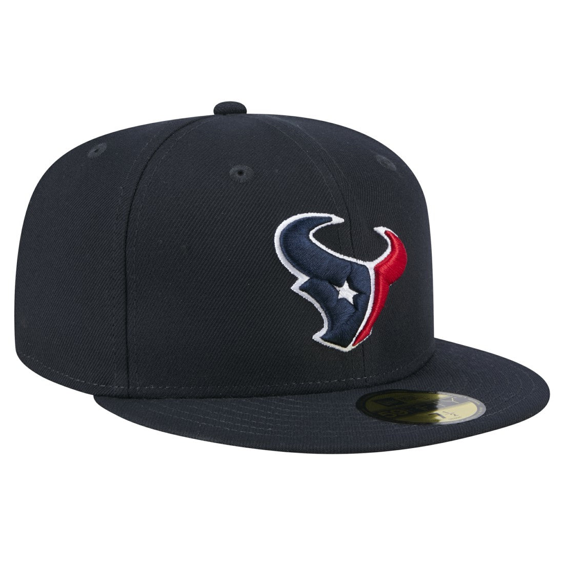 Houston Texans New Era Main 59FIFTY Fitted Hat Navy