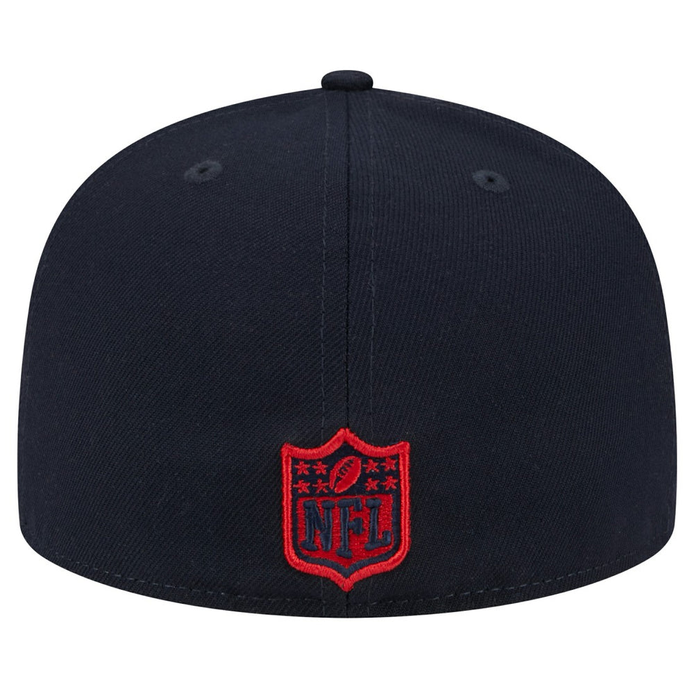 Houston Texans New Era Main Side Patch 59FIFTY Fitted Hat Navy