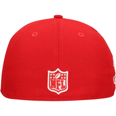 New Era Houston Texans Red Main Patch 59FIFTY Fitted Hat