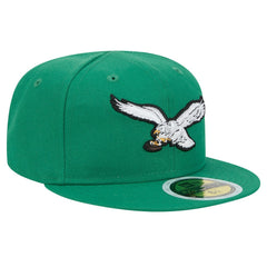 Philadelphia Eagles New Era Youth Main 59FIFTY Fitted Hat Kelly Green