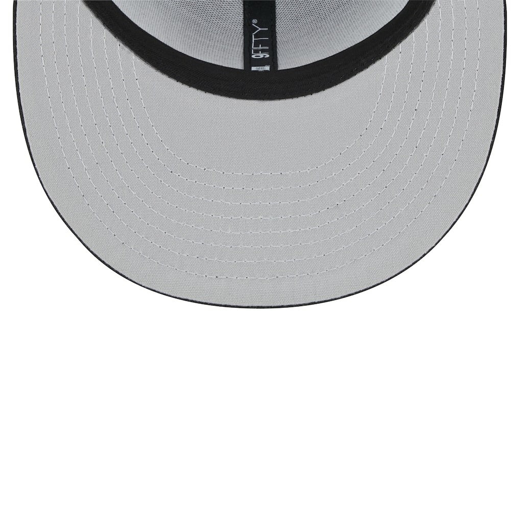 New Orleans Saints New Era Main Trucker 9FIFTY Snapback Hat Black