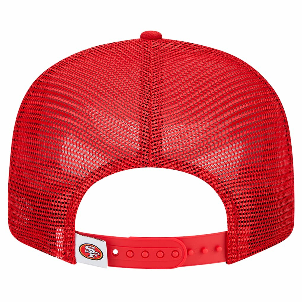 San Francisco 49ers New Era Main Trucker 9FIFTY Snapback Hat Scarlet