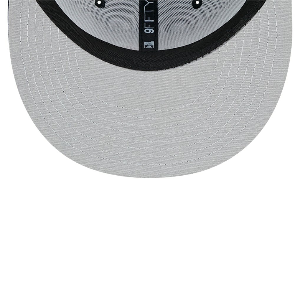 Pittsburgh Steelers New Era Main Trucker 9FIFTY Snapback Hat Black