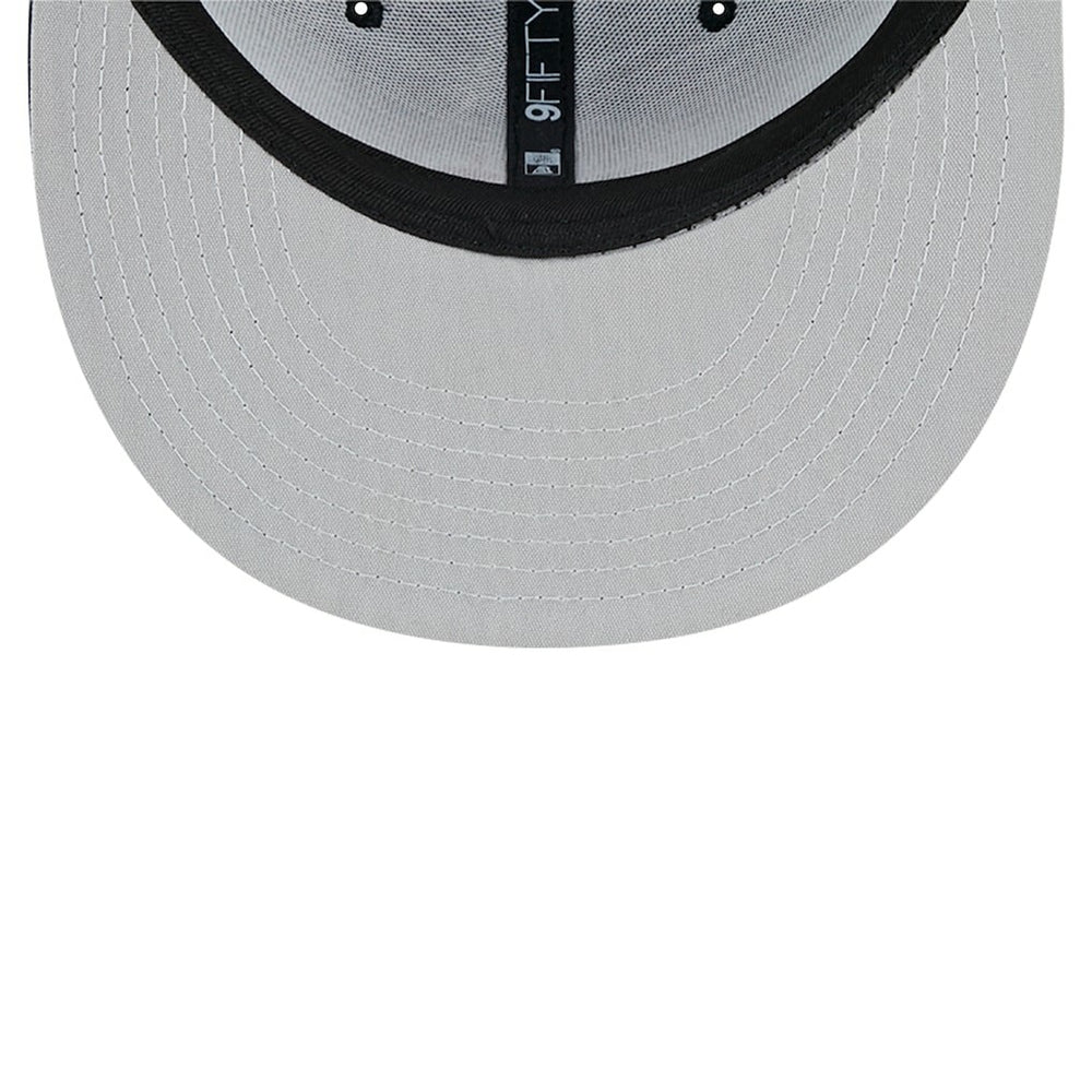 Pittsburgh Steelers New Era Main Trucker 9FIFTY Snapback Hat Black