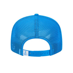 Detroit Lions New Era Throwback Main Trucker 9FIFTY Snapback Hat Blue