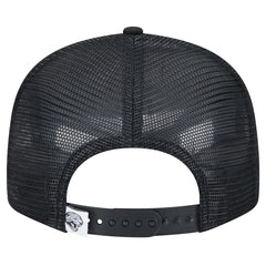 New Era Jacksonville Jaguars Black Main Trucker 9FIFTY Snapback Hat