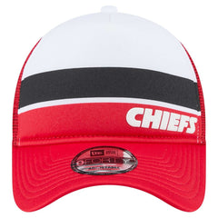 Kansas City Chiefs New Era Preschool Sport Night Color Block 9FORTY A-Frame Trucker Adjustable Hat Red