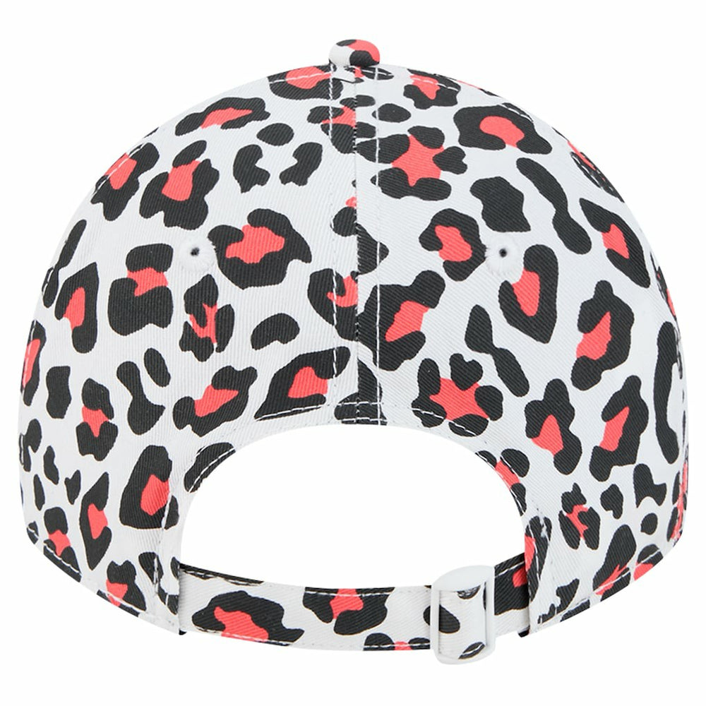 San Francisco 49ers New Era Girls Youth Active Leopard 9TWENTY Adjustable Hat White