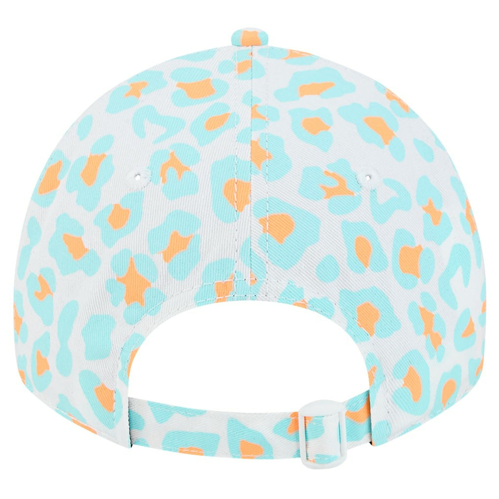 Miami Dolphins New Era Preschool Active Leopard 9TWENTY Adjustable Hat White