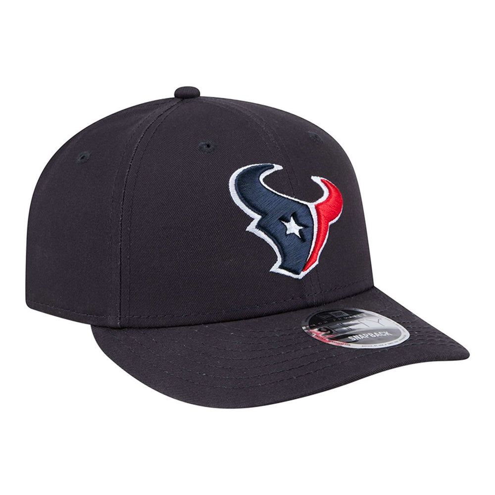 Houston Texans New Era Main Low Profile 9FIFTY Snapback Hat Navy