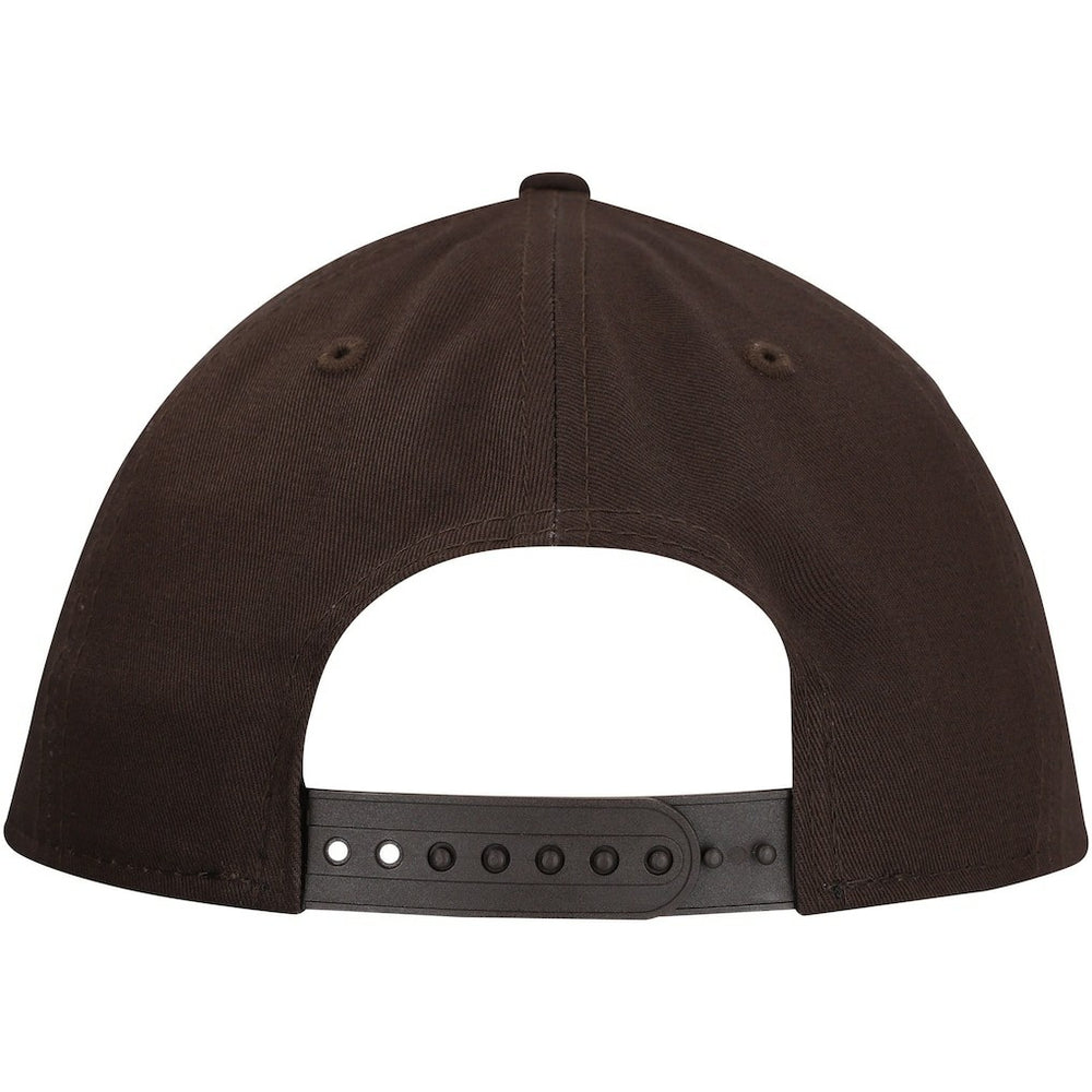 Cleveland Browns New Era Main Low Profile 9FIFTY Snapback Hat Brown