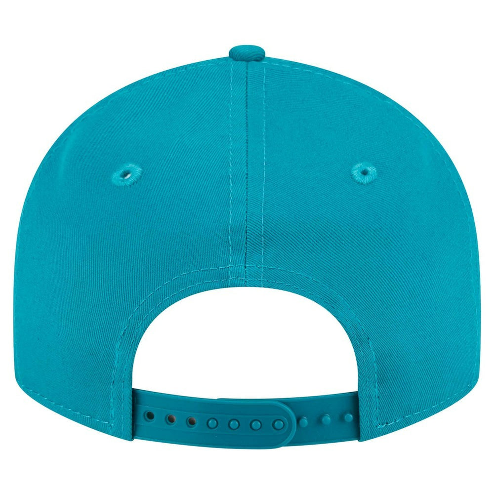 Miami Dolphins New Era Main Low Profile 9FIFTY Snapback Hat Aqua