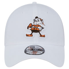 Cleveland Browns New Era Throwback 39THIRTY Flex Hat White