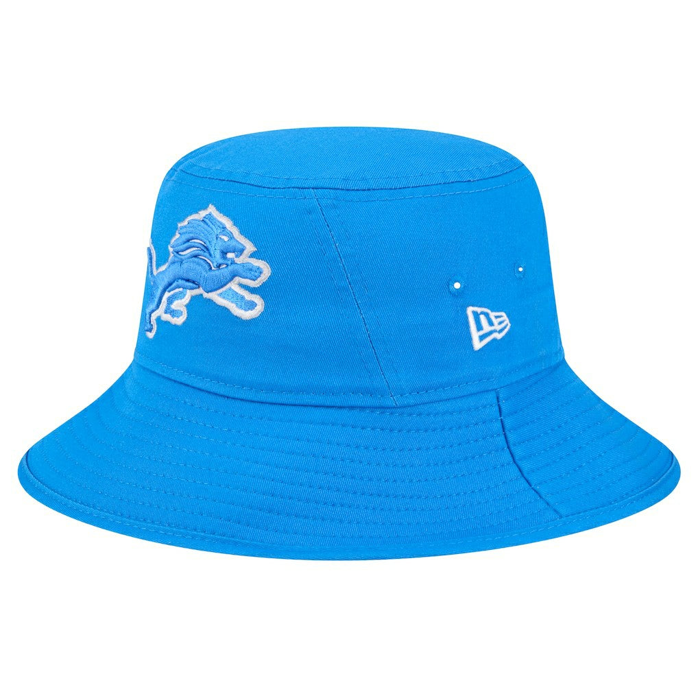 Detroit Lions New Era Main Bucket Hat Blue