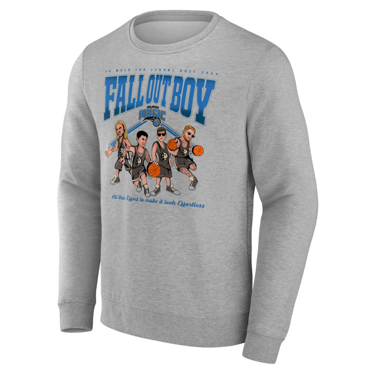 Fall Out Boy x Orlando Magic So Much For (2our) Dust Fleece Pullover Sweatshirt Gray | Fanatics for sale