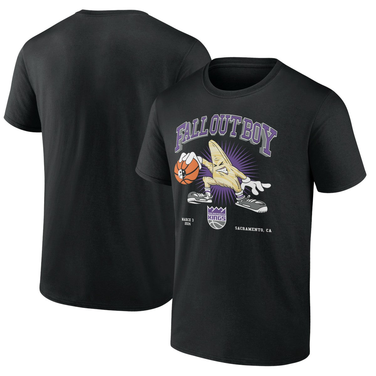 Fall Out Boy x Sacramento Kings So Much For (2our) Dust T-Shirt Black | Fanatics for sale