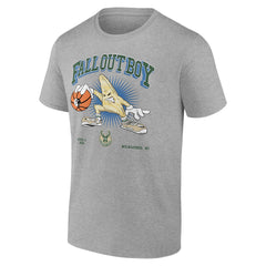 Fall Out Boy x Milwaukee Bucks So Much For (2our) Dust T-Shirt Gray | Fanatics online