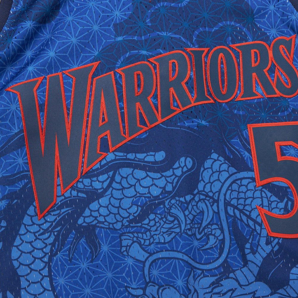 Baron Davis Golden State Warriors 2006/07 Hardwood Classics Asian Heritage 6.0 Swingman Throwback Player Jersey for sale Royal | Mitchell & Ness online