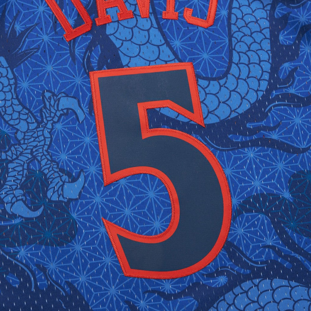 Baron Davis Golden State Warriors 2006/07 Hardwood Classics Asian Heritage 6.0 Swingman Throwback Player Jersey for sale Royal | Mitchell & Ness online