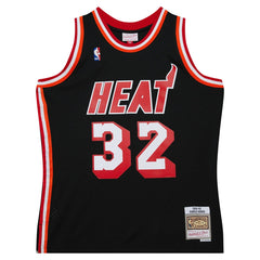 Harold Miner Miami Heat 1992/93 Hardwood Classics Swingman Throwback Jersey Black | Mitchell & Ness US