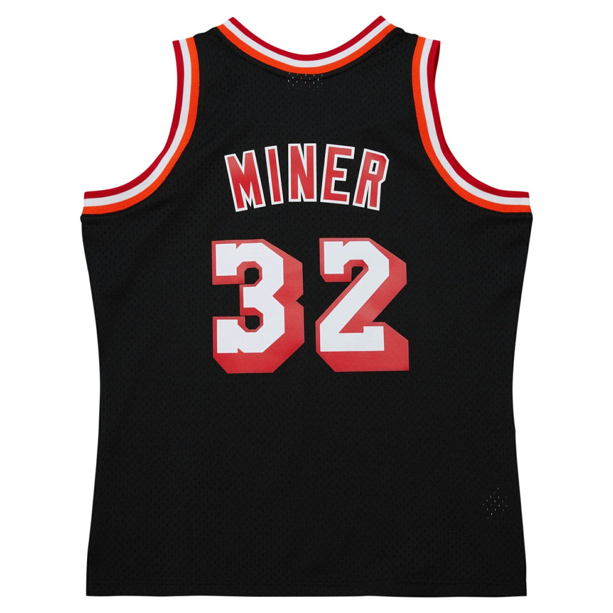 Harold Miner Miami Heat 1992/93 Hardwood Classics Swingman Throwback Jersey Black | Mitchell & Ness US