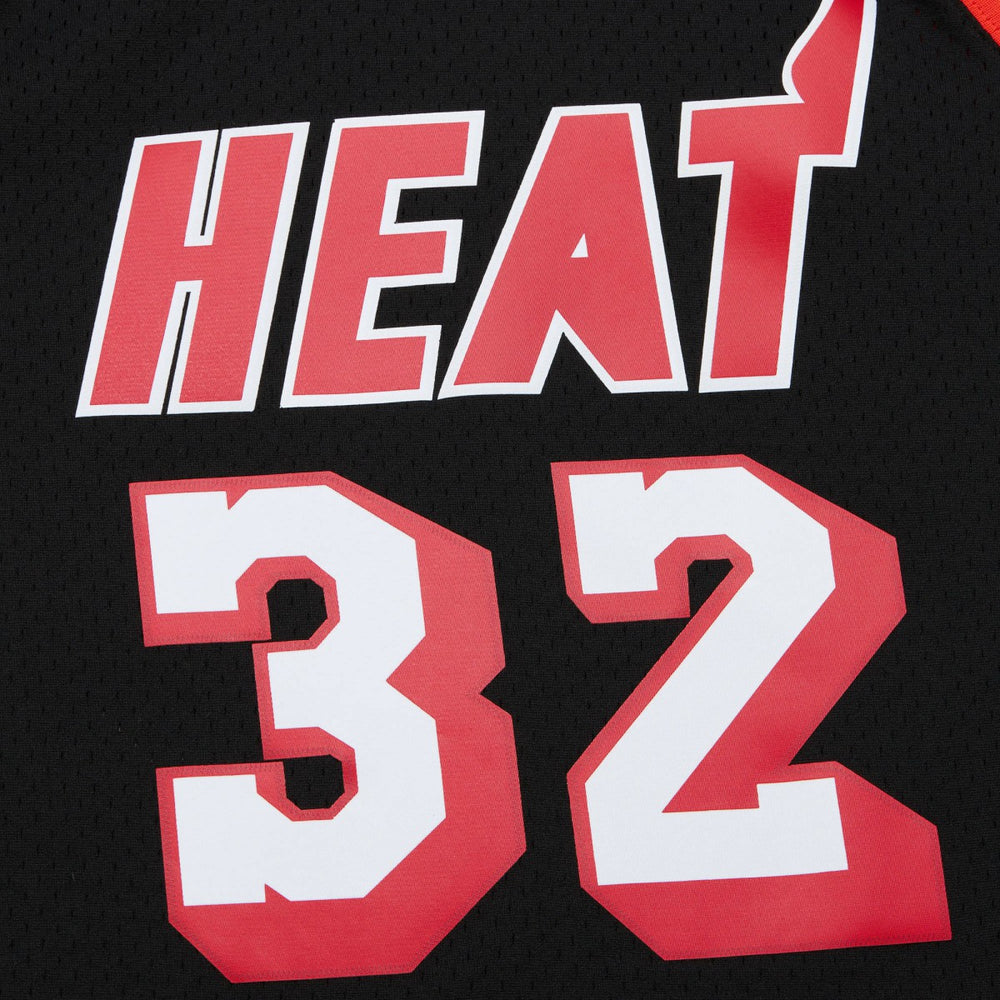 Harold Miner Miami Heat 1992/93 Hardwood Classics Swingman Throwback Jersey Black | Mitchell & Ness US