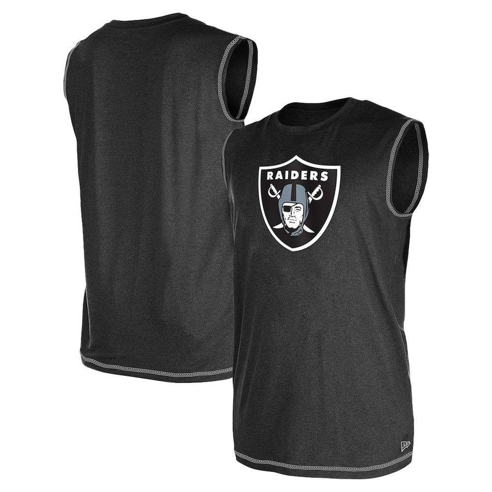 Las Vegas Raiders New Era Tank Top Black