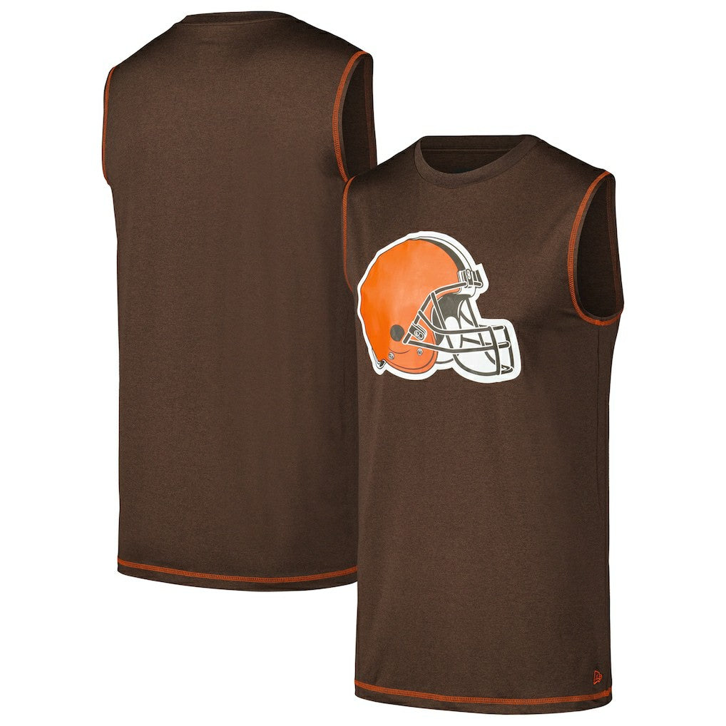 Cleveland Browns New Era Tank Top Brown