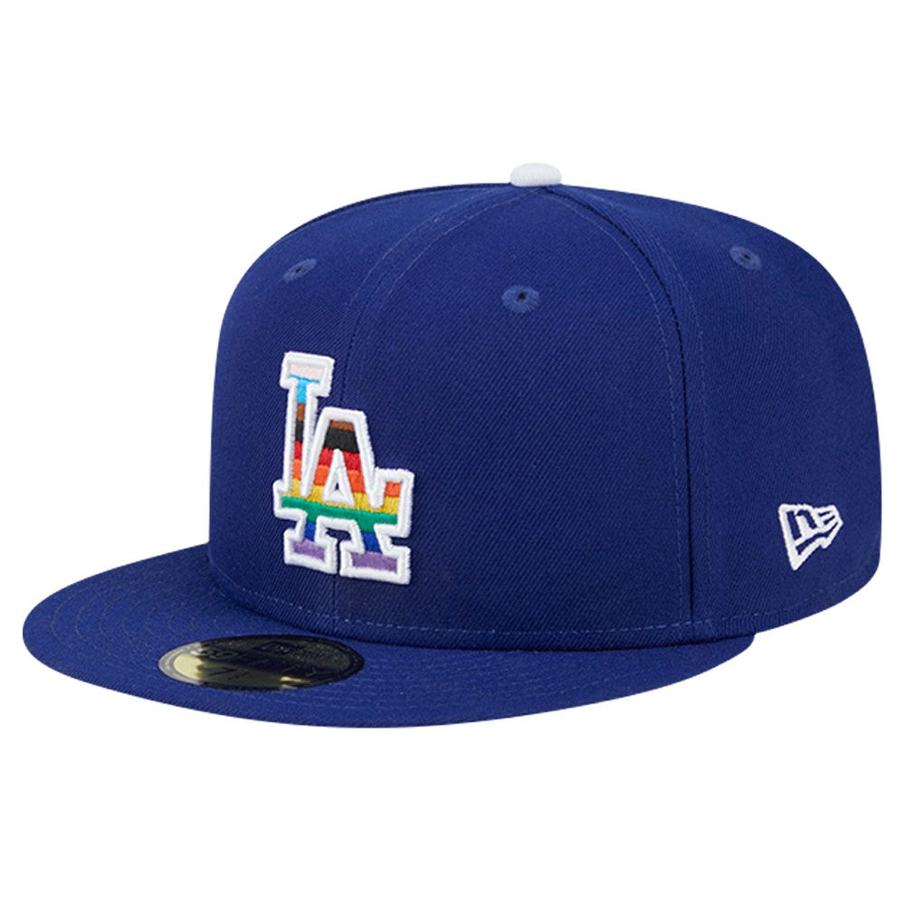 Los Angeles Dodgers New Era 2024 Pride On Field 59FIFTY Fitted Hat - Royal - New Era on Sale