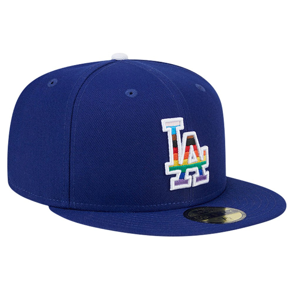 Los Angeles Dodgers New Era 2024 Pride On Field 59FIFTY Fitted Hat - Royal - New Era on Sale