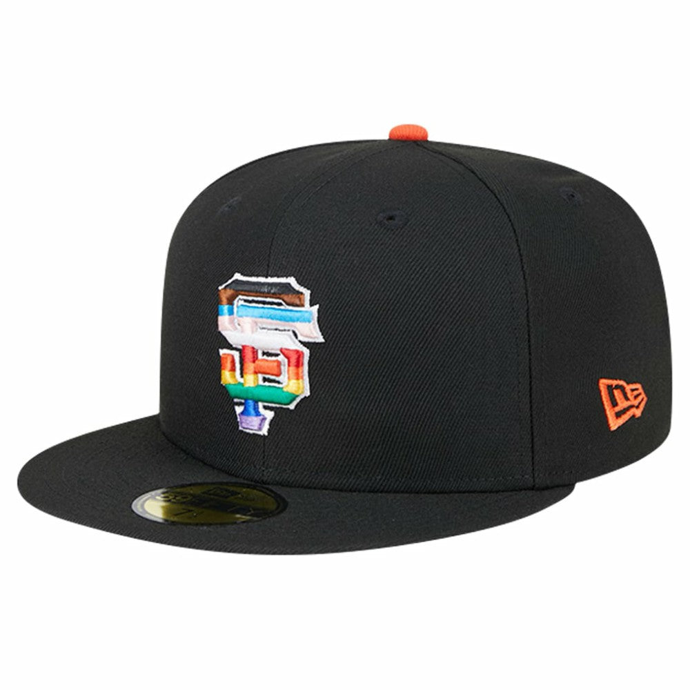 San Francisco Giants New Era 2024 Pride On Field 59FIFTY Fitted Hat - Black - New Era Lifestyle