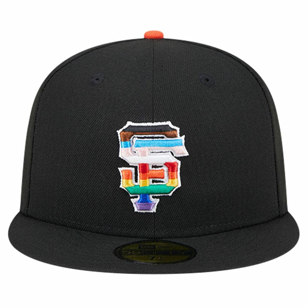San Francisco Giants New Era 2024 Pride On Field 59FIFTY Fitted Hat - Black - New Era Lifestyle