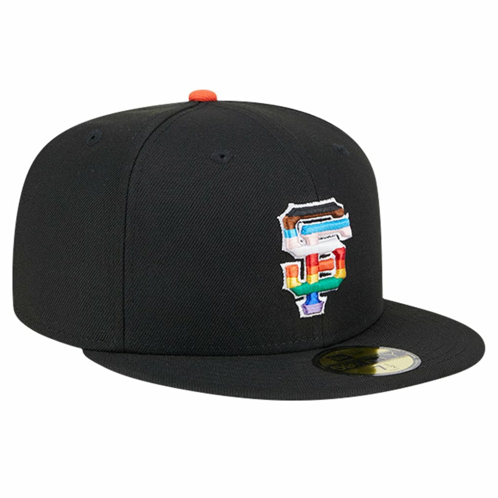 San Francisco Giants New Era 2024 Pride On Field 59FIFTY Fitted Hat - Black - New Era Lifestyle