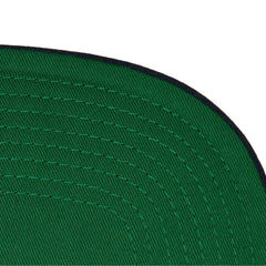 Seattle Kraken Mitchell & Ness Retro Script Colorblock Snapback Hat - Deep Sea Blue - NHL 201141488
