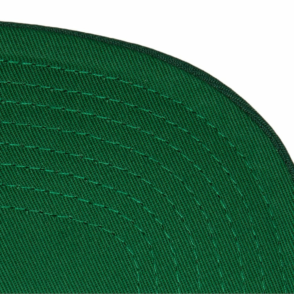 New Jersey Devils Mitchell & Ness Retro Script Colorblock Snapback Hat - Green - NHL 201141491