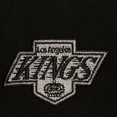 Los Angeles Kings Mitchell & Ness Retro Script Colorblock Snapback Hat - Black - NHL 201141494