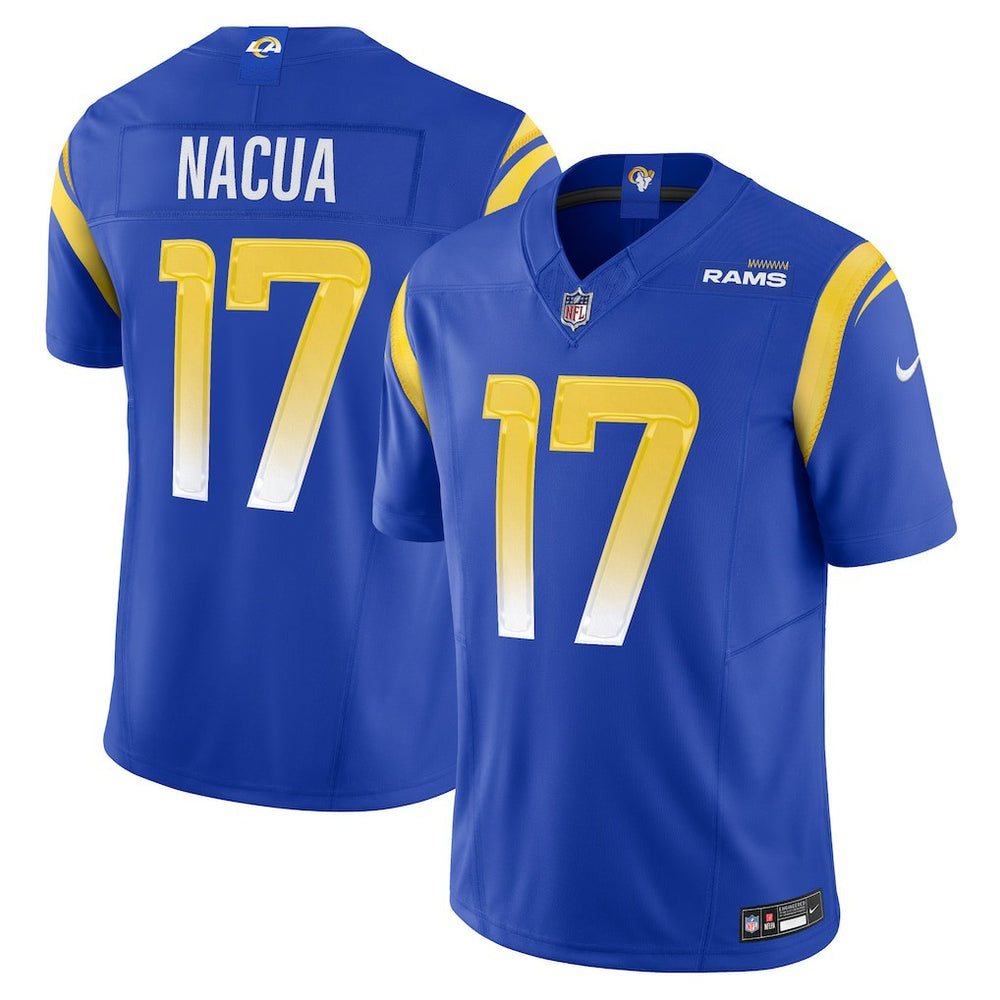 Nike Puka Nacua Los Angeles Rams Vapor F.U.S.E. Limited Jersey Royal