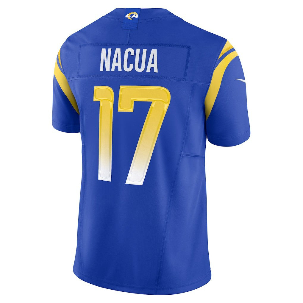 Nike Puka Nacua Los Angeles Rams Vapor F.U.S.E. Limited Jersey Royal