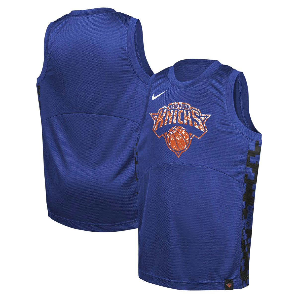 New York Knicks Youth Courtside Starting Five Team Jersey Blue | Nike online