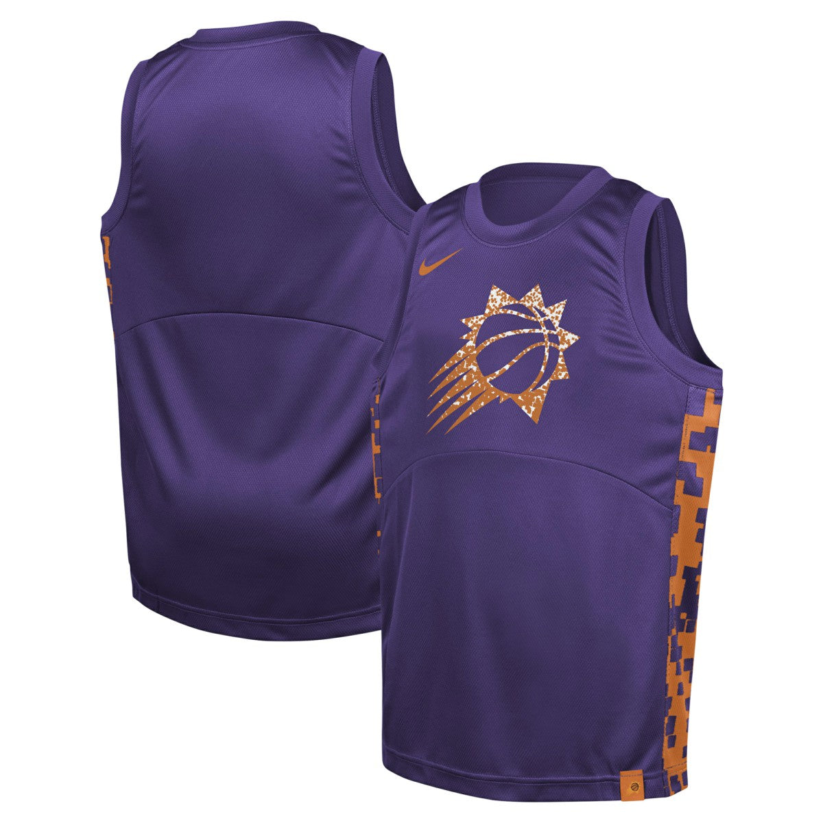 Phoenix Suns Youth Courtside Starting Five Team Jersey Purple | Nike outlet