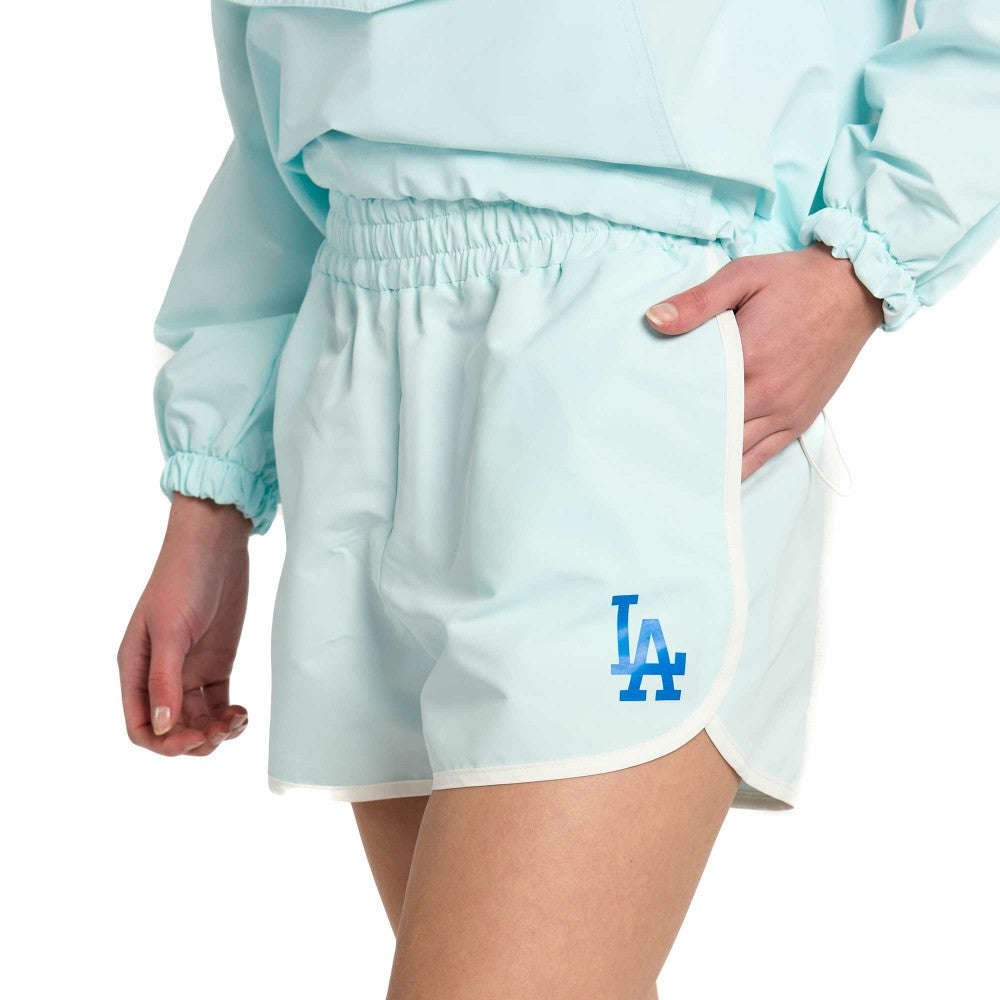 Los Angeles Dodgers Lusso Women's Nina Shorts - Light Blue - MLB Online