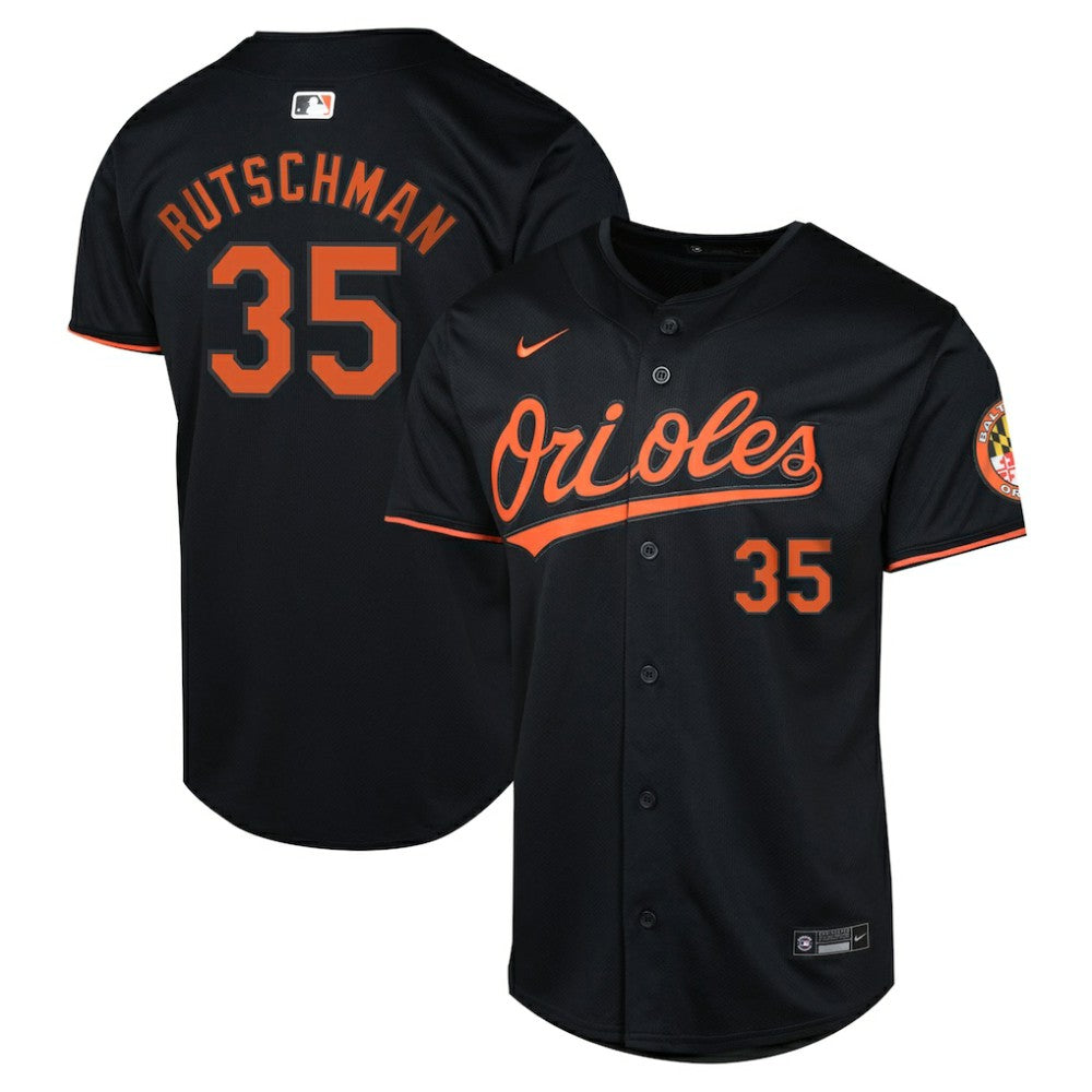 Adley Rutschman Baltimore Orioles Nike Youth Alternate Limited Player Jersey - Black - Nike Sale