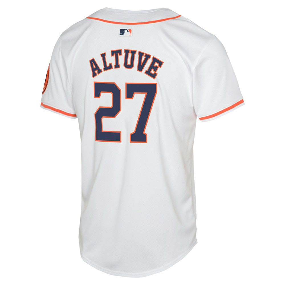 Jose Altuve Houston Astros Nike Youth Home Limited Player Jersey - White - Nike Discount