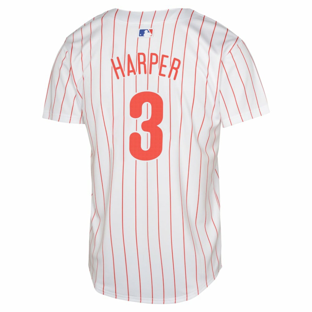 Bryce Harper Philadelphia Phillies Youth Limited Player Jersey - White - MLB Online