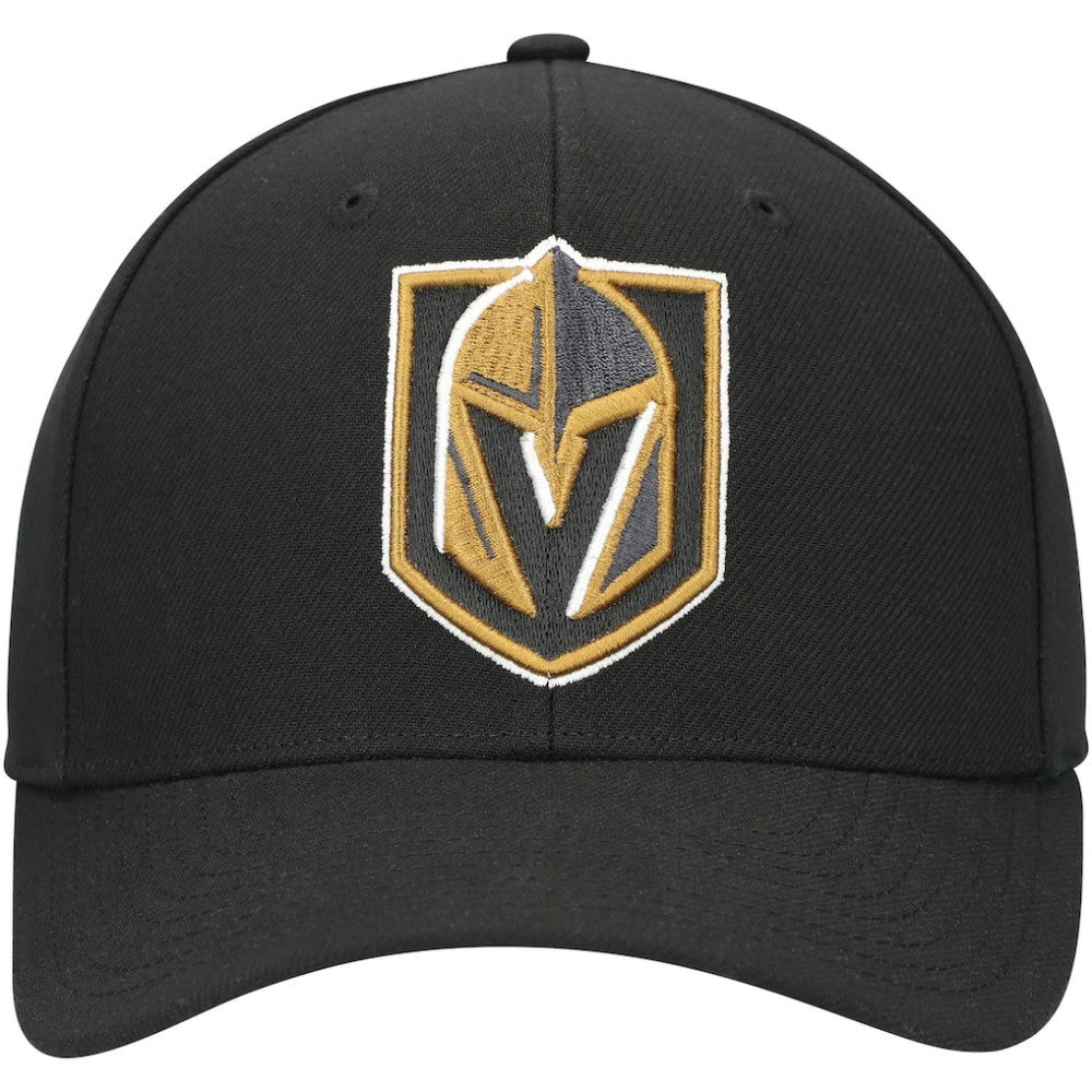 Vegas Golden Knights Mitchell & Ness Team Ground Pro Adjustable Hat - Black - NHL 201148376