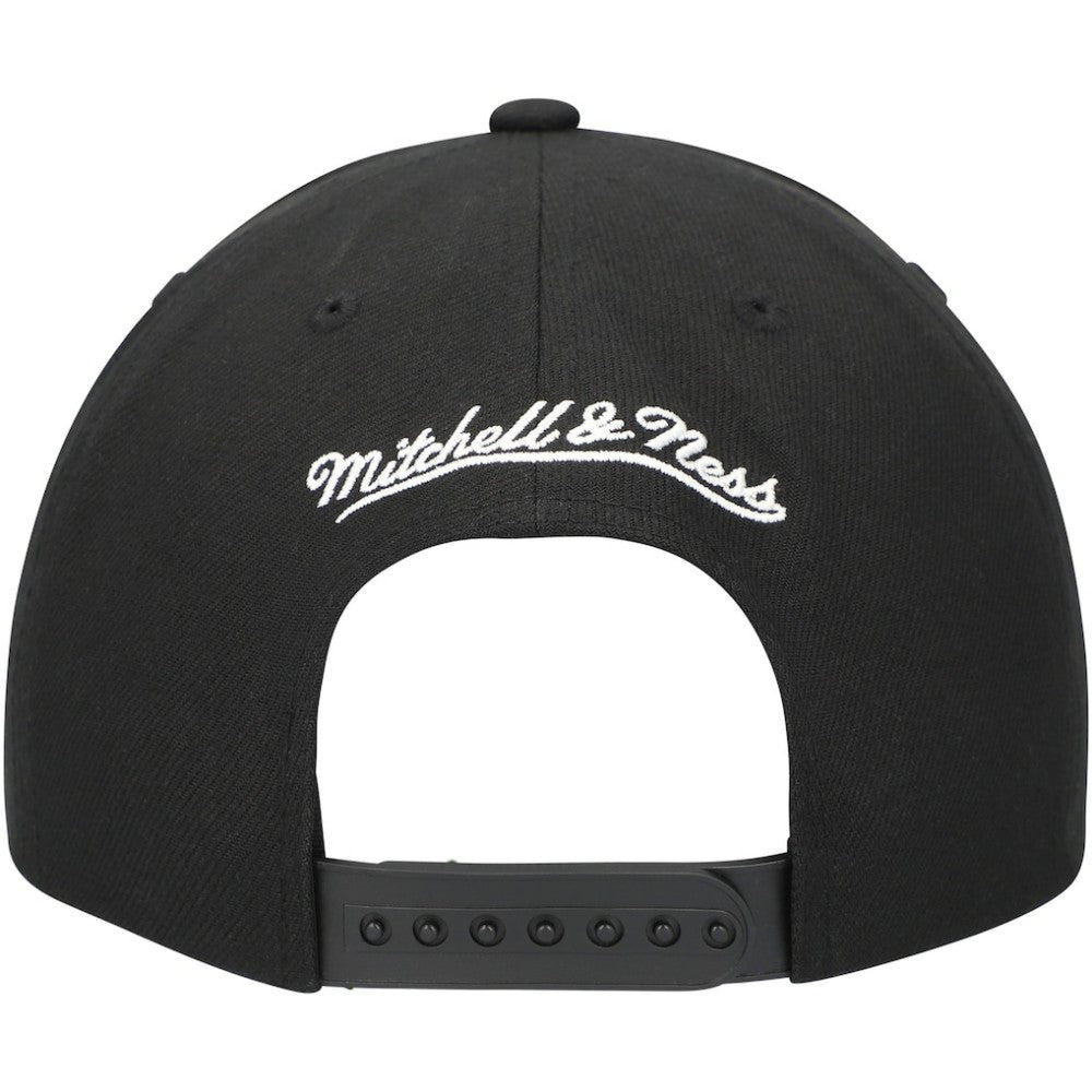 Vegas Golden Knights Mitchell & Ness Team Ground Pro Adjustable Hat - Black - NHL 201148376