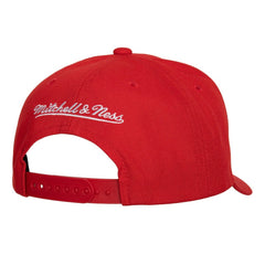 New Jersey Devils Mitchell & Ness Team Ground Pro Adjustable Hat - Red - NHL 201148377