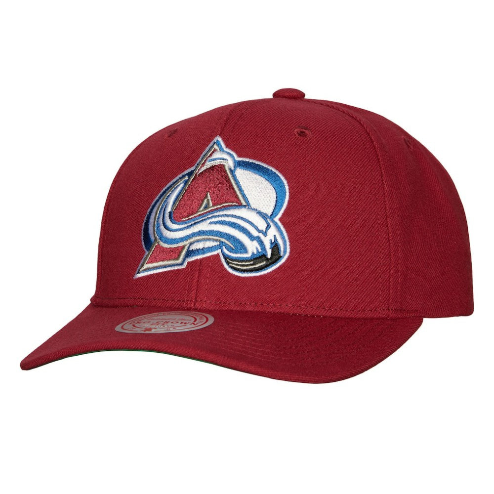 Colorado Avalanche Mitchell & Ness Team Ground Pro Adjustable Hat - Burgundy - NHL 201148380