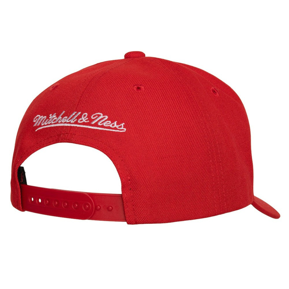 Detroit Red Wings Mitchell & Ness Team Ground Pro Adjustable Hat - Red - NHL 201148382